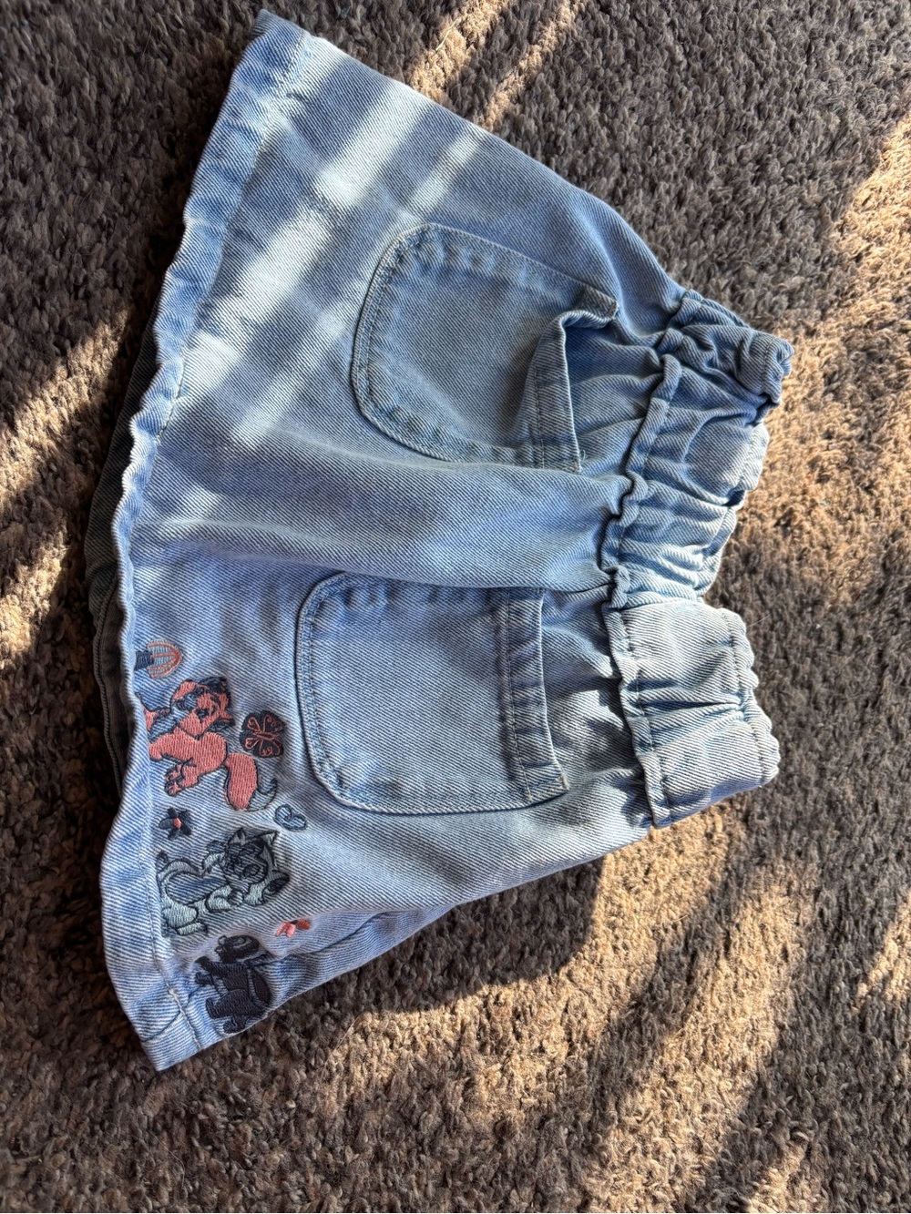 Disney Aristocats Denim Skirt